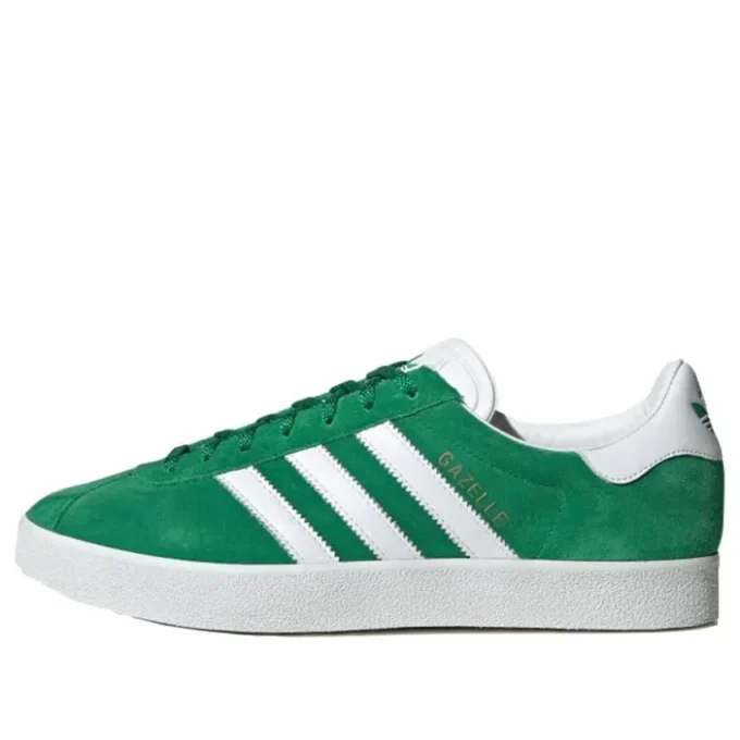 Adidas Gazelle 85 «Verde, blanco y dorado metalizado»