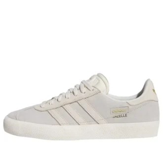 Adidas Gazelle Adv «Gris, dos tonos de tiza, blanco y dorado metalizado»