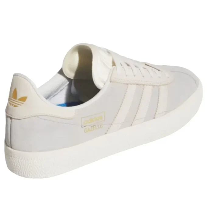 Adidas Gazelle Adv «Gris, dos tonos de tiza, blanco y dorado metalizado»