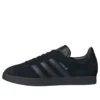 Adidas Gazelle «All Black Silver Metallic»