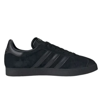 Adidas Gazelle «All Black Silver Metallic»