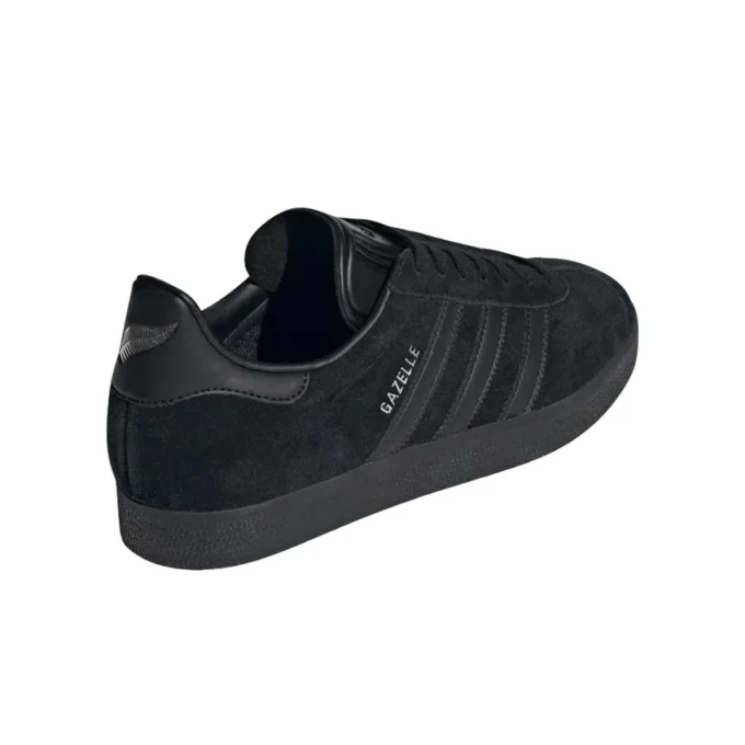 Adidas Gazelle «All Black Silver Metallic»