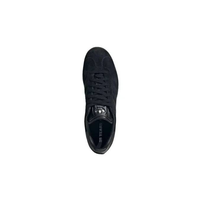 Adidas Gazelle «All Black Silver Metallic»