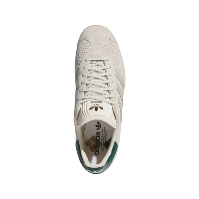 Adidas Gazelle «Aluminium Collegiate Green»