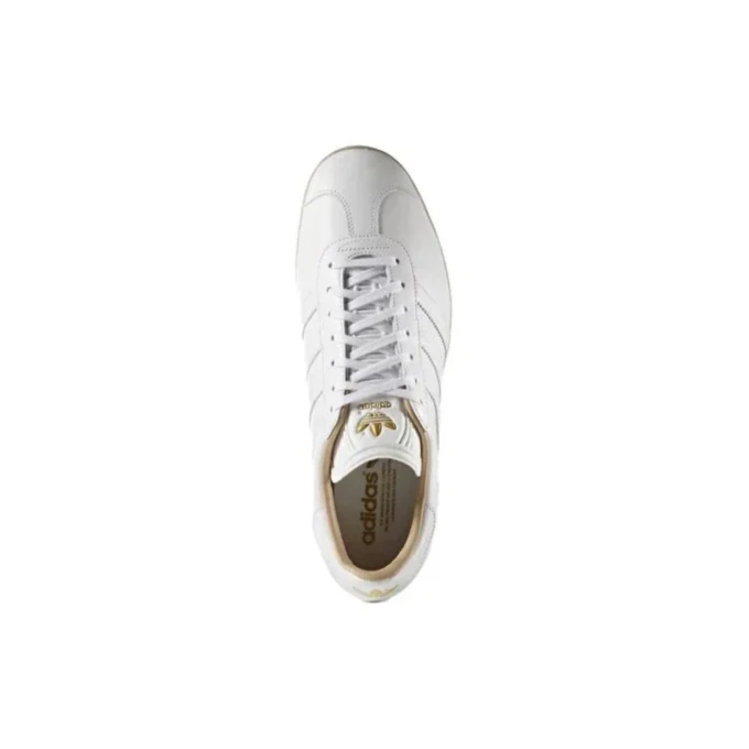 Adidas Gazelle «Blanco Oro Metálico»