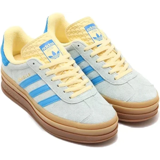 Adidas Gazelle Bold «Almost Blue Yellow»
