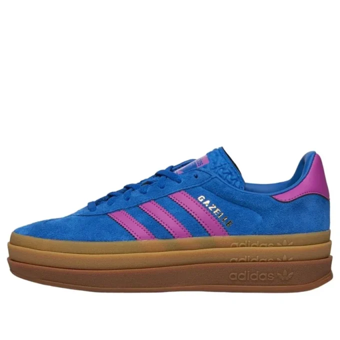 Adidas Gazelle Bold «Bold Blue Lucid Pink»