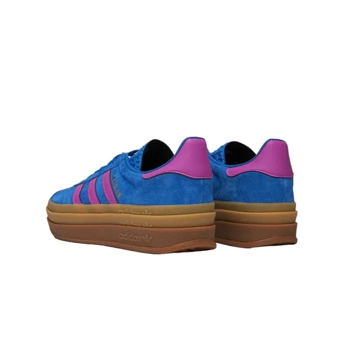 Adidas Gazelle Bold «Bold Blue Lucid Pink»