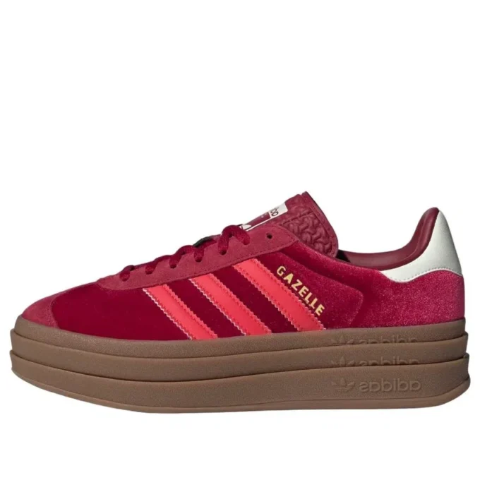Adidas Gazelle Bold «Bright Red Velvet»