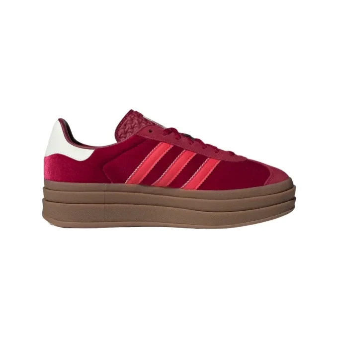 Adidas Gazelle Bold «Bright Red Velvet»