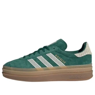 Adidas Gazelle Bold «Collegiate Green White Gold» Adidas Gazelle Bold «Collegiate Green White Gold»