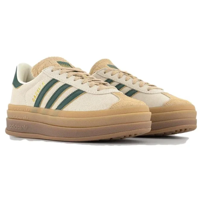 Adidas Gazelle Bold «Cream Collegiate Green»