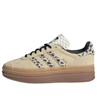 Adidas Gazelle Bold «Crema Negro Leopardo»