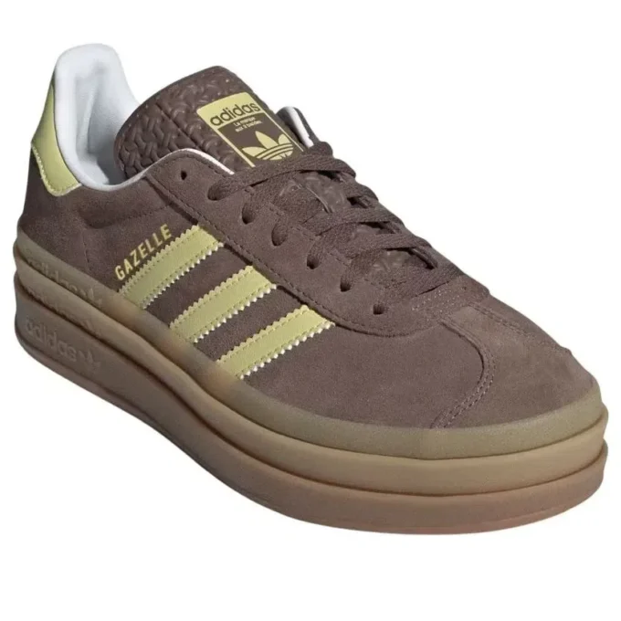 Adidas Gazelle Bold «Earth Strata Powder Yellow»