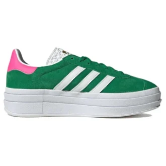 Adidas Gazelle Bold «Green Lucid Pink»