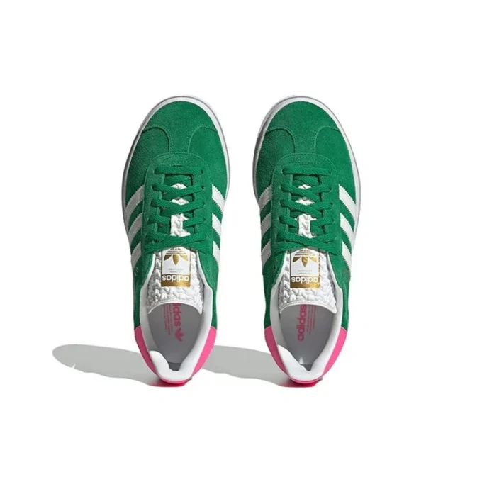 Adidas Gazelle Bold «Green Lucid Pink»