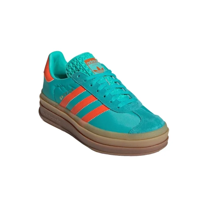 Adidas Gazelle Bold «Mint Rush Impact Orange»