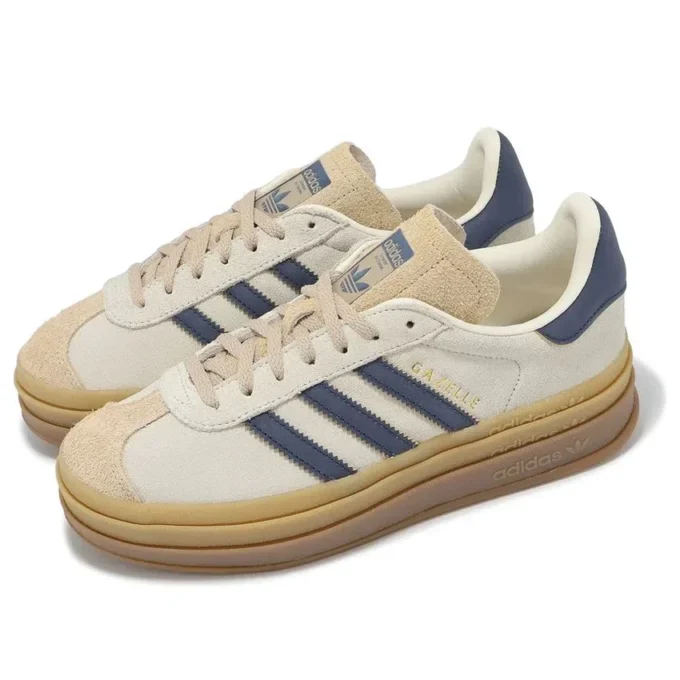 Adidas Gazelle Bold «Night Indigo Magic Beige»