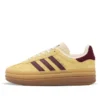 Adidas Gazelle Bold Platform «Yellow Burgundy»