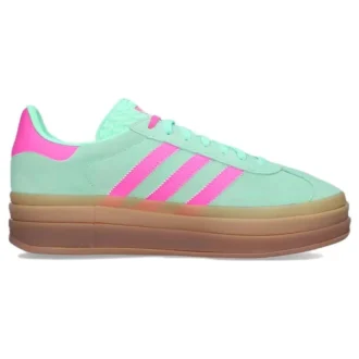 Adidas Gazelle Bold «Pulse Mint Screaming Pink»