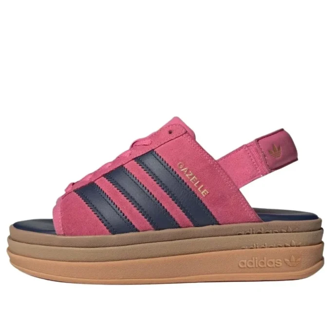 Adidas Gazelle Bold Sandal «Pink Fusion Shadow Navy»