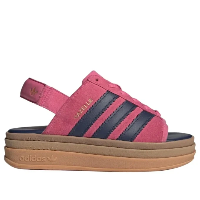 Adidas Gazelle Bold Sandal «Pink Fusion Shadow Navy»