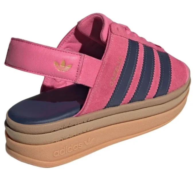 Adidas Gazelle Bold Sandal «Pink Fusion Shadow Navy»
