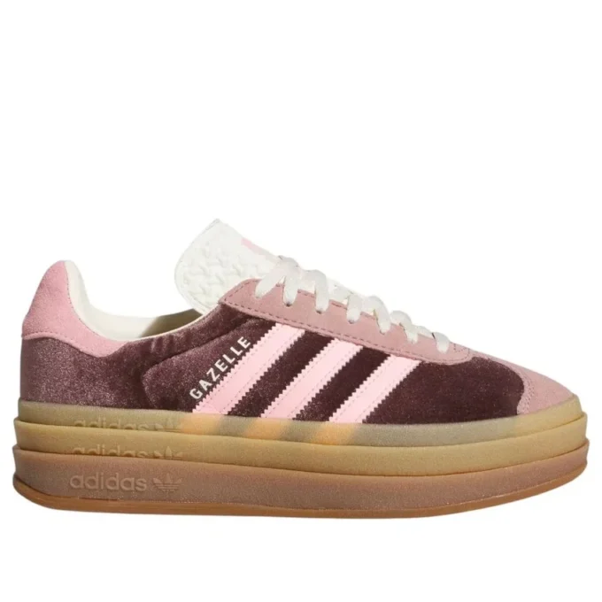 Adidas Gazelle Bold «Shadow Brown Glow Pink»