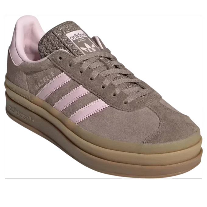 Adidas Gazelle Bold «Trace Brown Clear Pink»