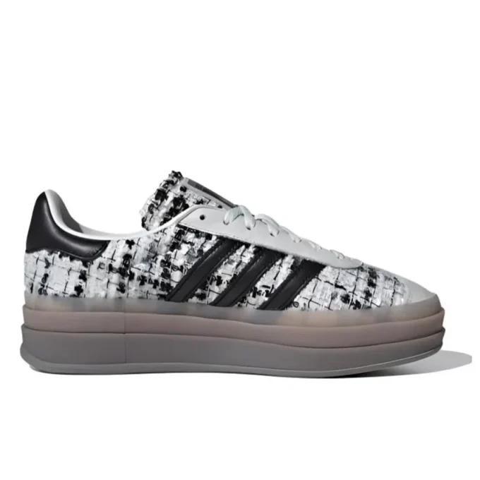 Adidas Gazelle Bold «Tweed White Gum»