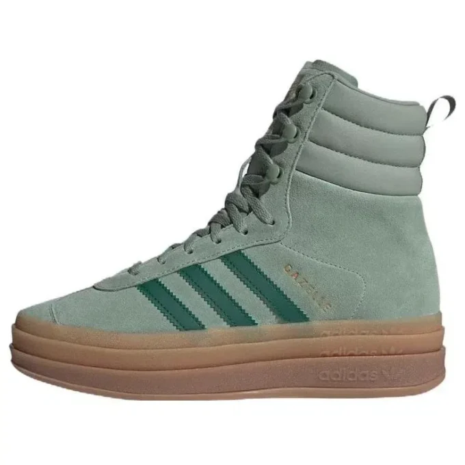 Adidas Gazelle Boot «Silver Green Gum»
