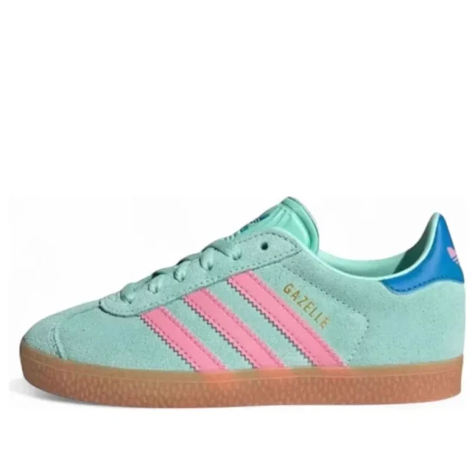 Adidas Gazelle «Clear Mint Bliss Pink Blue»