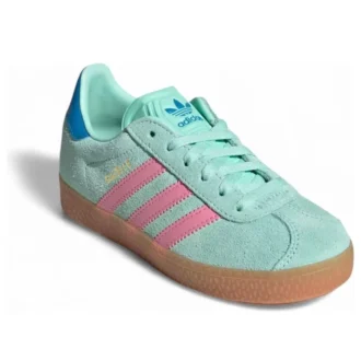 Adidas Gazelle «Clear Mint Bliss Pink Blue»