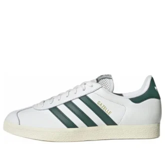 Adidas Gazelle «Core White Collegiate Green Cream White»