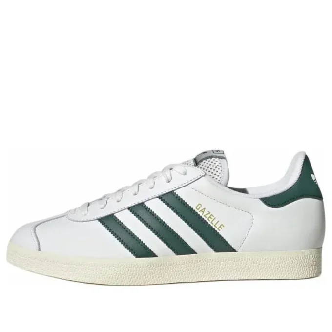 Adidas Gazelle «Core White Collegiate Green Cream White»