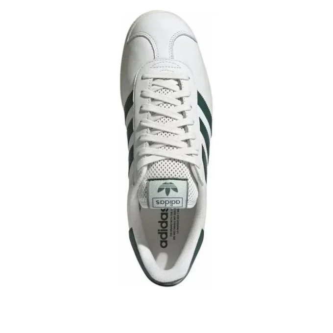 Adidas Gazelle «Core White Collegiate Green Cream White»