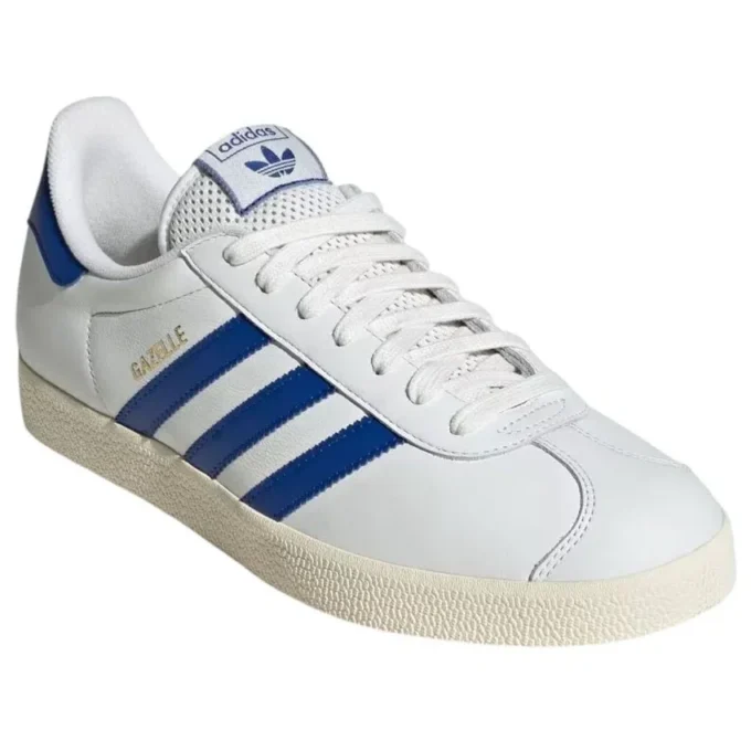 Adidas Gazelle «Core White Royal Blue»