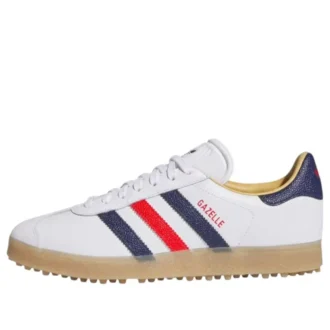 Adidas Gazelle Golf Le «Cloud White Dark Blue Red»