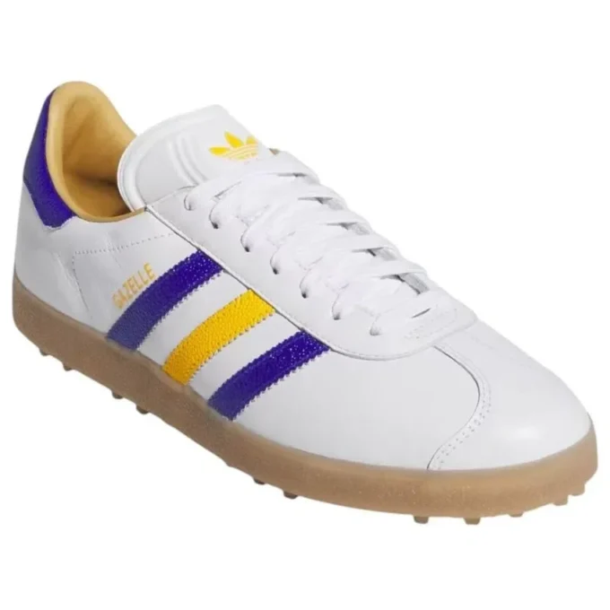Adidas Gazelle Golf Le «Cloud White Lucid Blue Yellow»