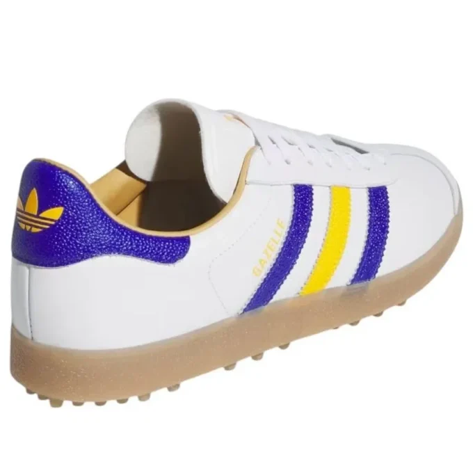 Adidas Gazelle Golf Le «Cloud White Lucid Blue Yellow»
