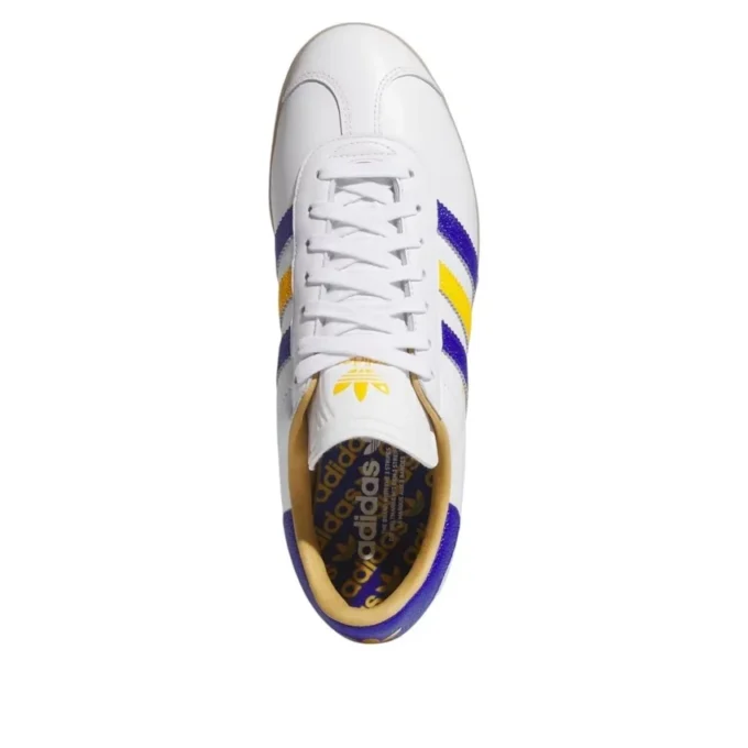 Adidas Gazelle Golf Le «Cloud White Lucid Blue Yellow»