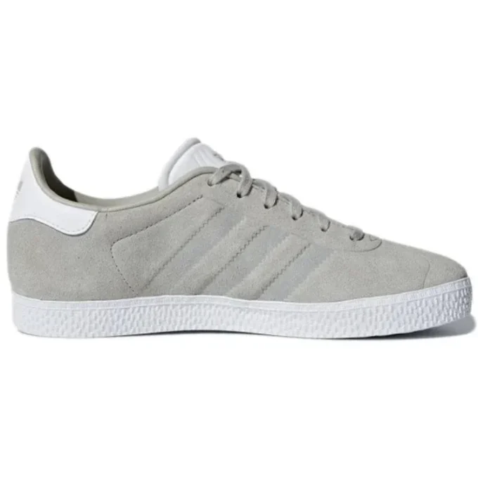 Adidas Gazelle «Gris, blanco y dorado»