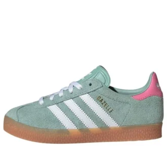 Adidas Gazelle «Hazy Green White Pink»
