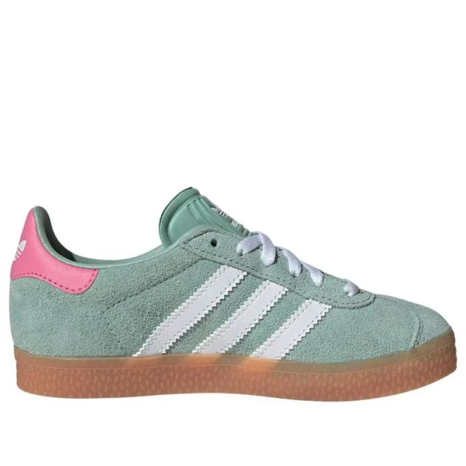 Adidas Gazelle «Hazy Green White Pink»