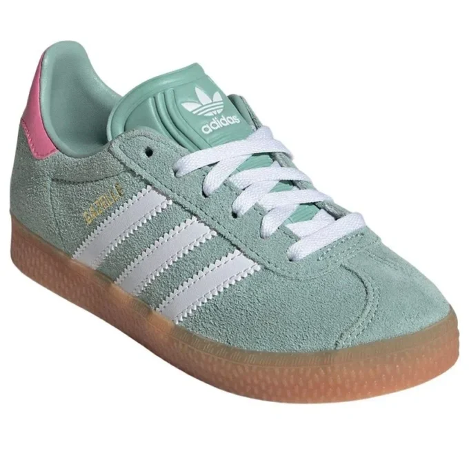 Adidas Gazelle «Hazy Green White Pink»