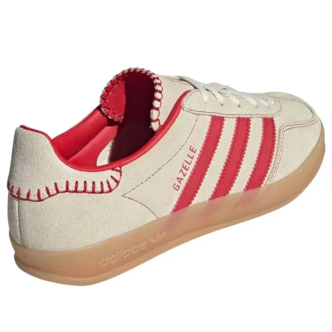 Adidas Gazelle Indoor «Beige Better Scarlet Cream White»