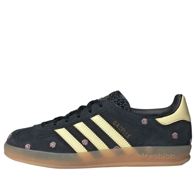 Adidas Gazelle Indoor «Black Almost Yellow Floral»