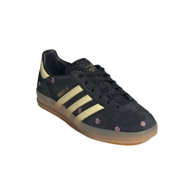 Adidas Gazelle Indoor «Black Almost Yellow Floral»