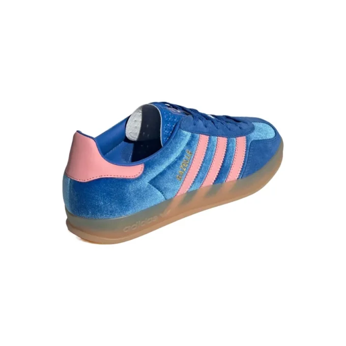 Adidas Gazelle Indoor «Blue Semi Pink Spark»