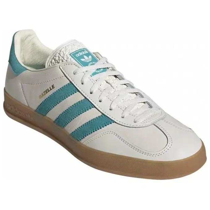Adidas Gazelle Indoor «Chalk White Turquoise»